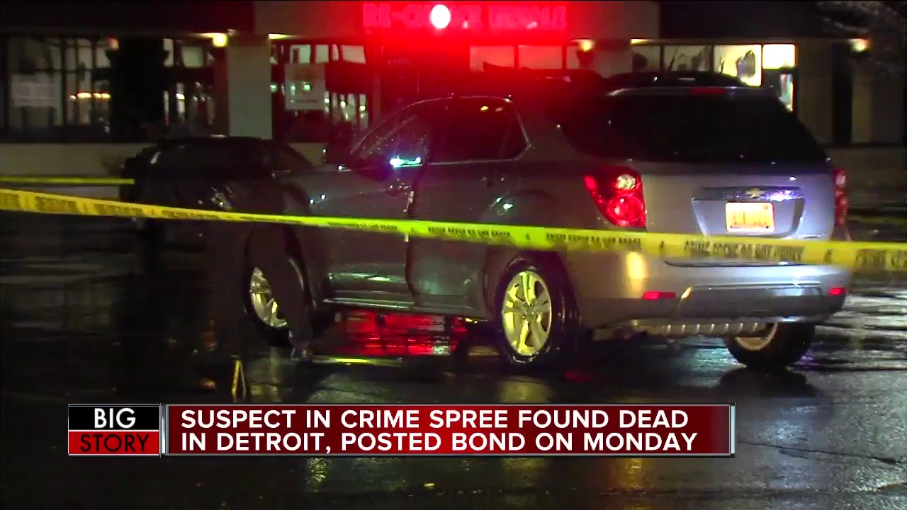 Suspect in shooting, kidnapping & carjackings in metro Detroit is dead ...