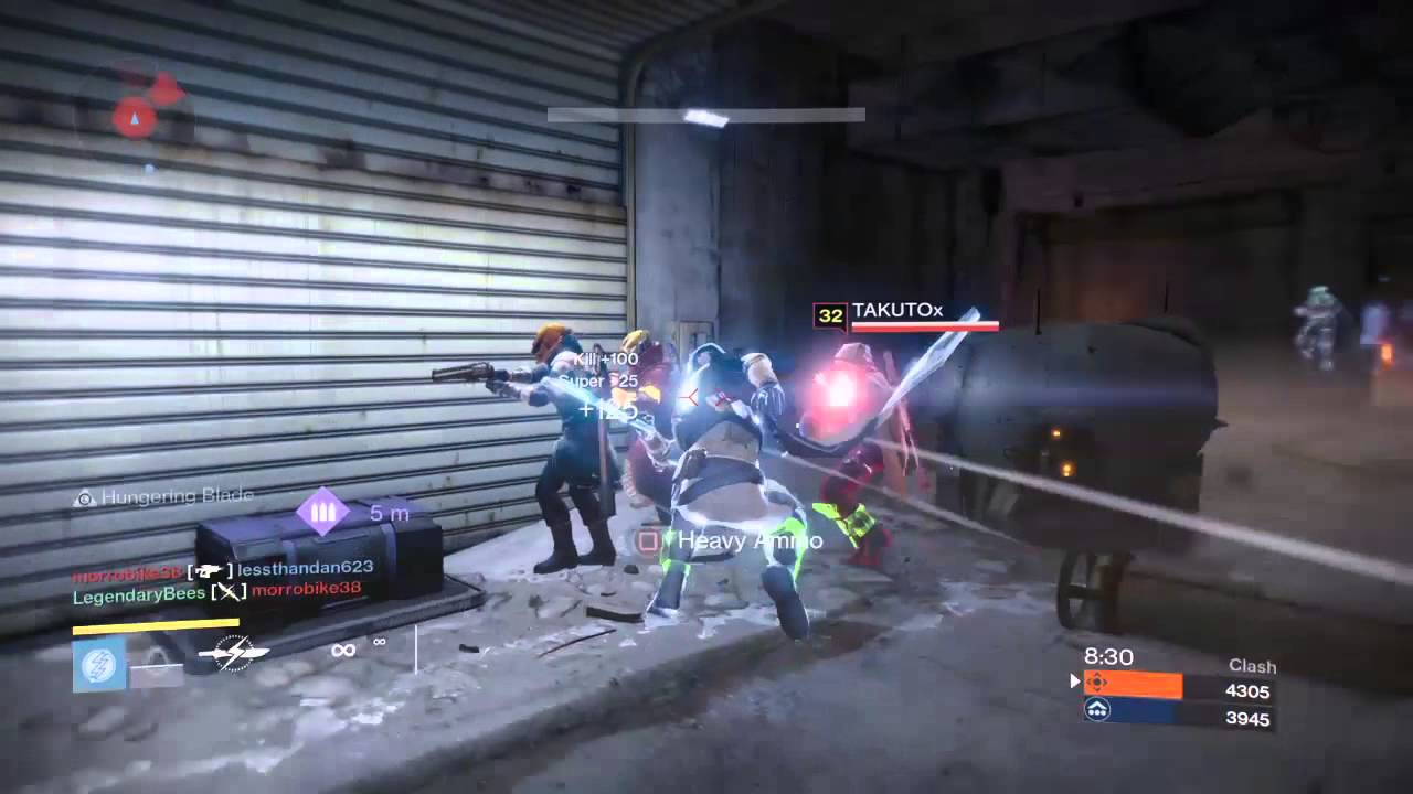 [Destiny PvP] 5 Kills With 1 Arc Blade