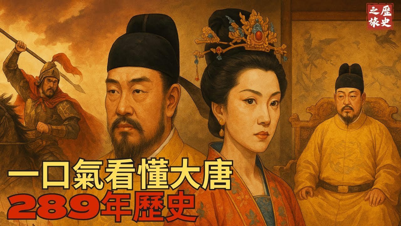 一口氣看懂289年唐朝興衰：從貞觀盛世到安史之亂的終極解讀！