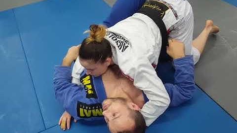 Escape half guard to butterfly sweep (Lachlan Giles)