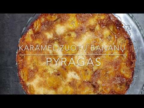 Video: Bananų Varškės Pyragas Su Apelsinu