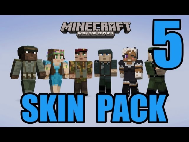 Minecraft Skin Pack 5 Coming Soon