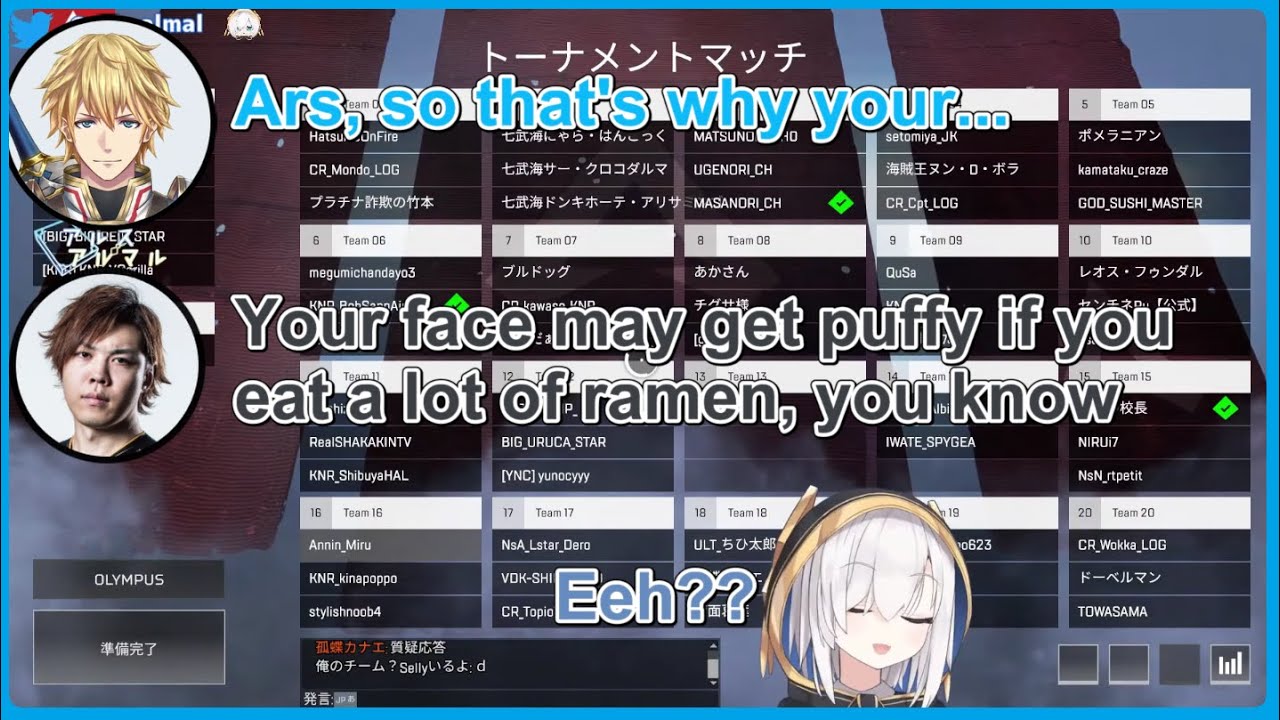 The Reason Why Ars Almal Has A Big Face [Nijisanji|Eng sub]