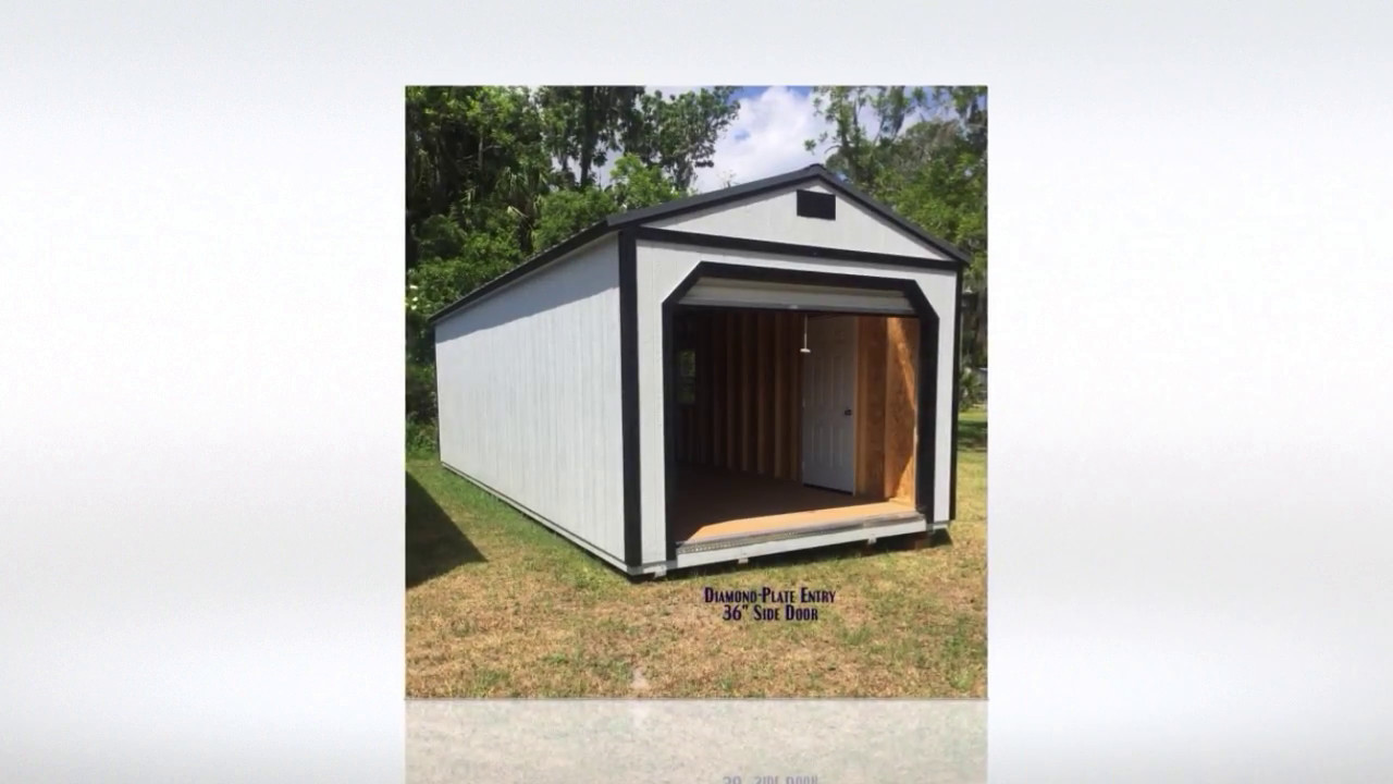 Starke, FL shed builder Coastal Portable Buildings YouTube