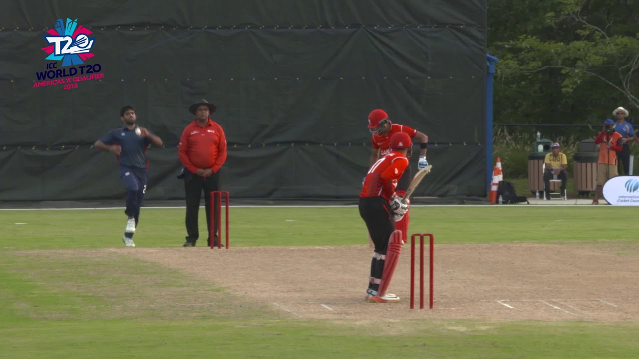 ICC World T20 Americas Qualifier A: USA v Canada – highlights