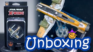 FIREBALL Expansion for Star Wars X-Wing Miniatures Game - Unboxing and Close Up Shots!