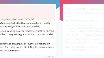 How to Add Choices to Django Admin Dashboard and Make Them Dynamically Editable