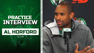 Al Horford Remembers Playing with Kyrie Irving: Really Special | Celtics Finals Practice