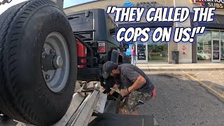 No drivers license!  ||  Illegal park