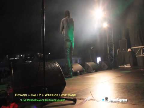 Devano performing In Guadeloupe