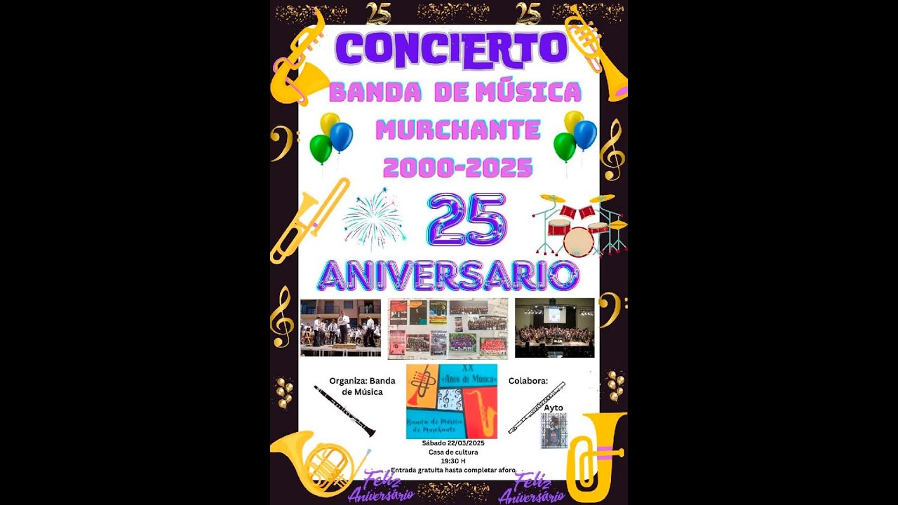 25 Aniversario de la  Banda de Música de Murchante