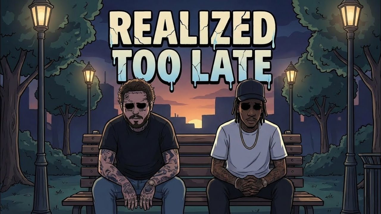 Realized Too Late - Style Post Malone, Wiz Khalifa ( Lyrics Video )