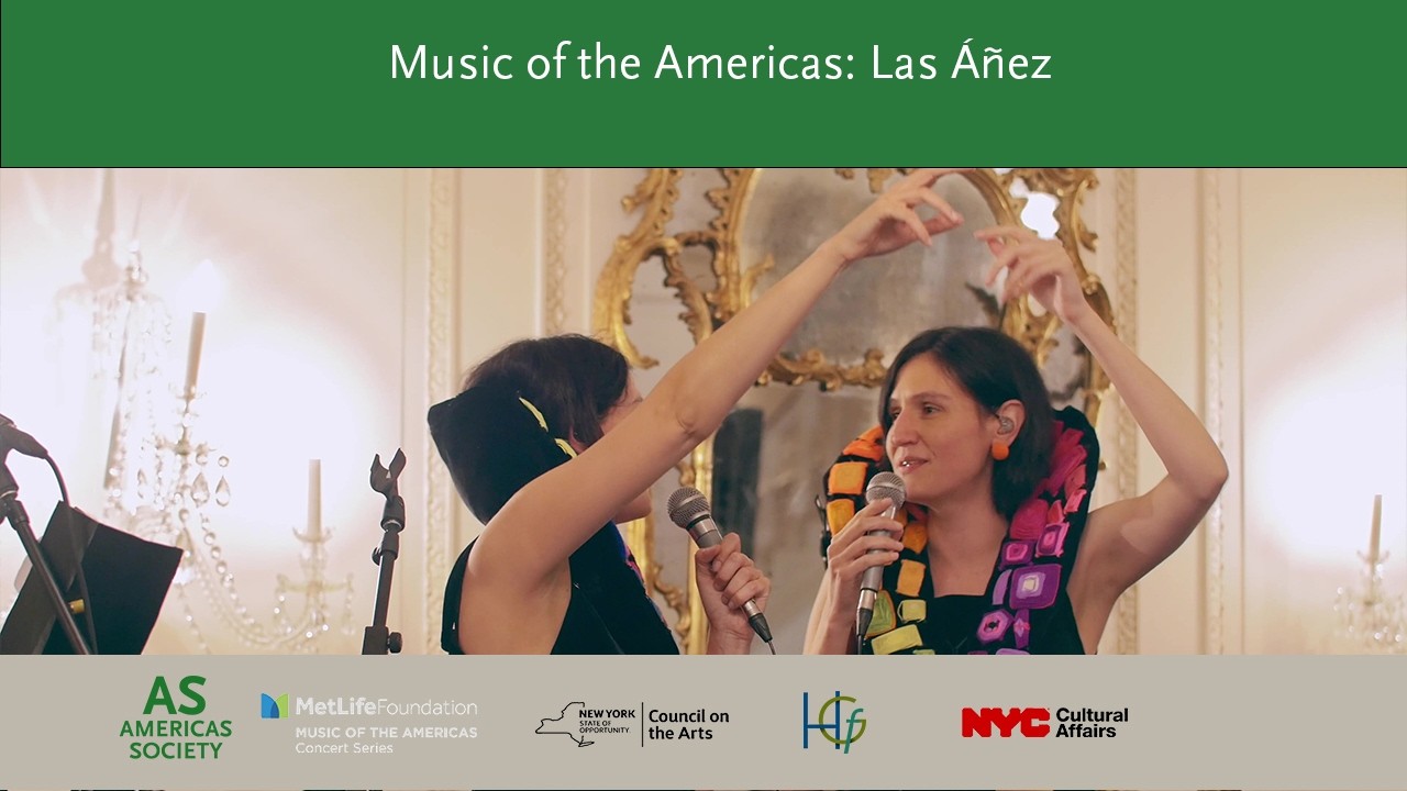 Watch Music of the Americas: Las Áñez on YouTube Watch Music of the Americas: Las Áñez on YouTube