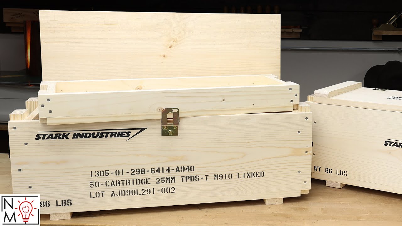 How to Make Military Ammo Wood Storage Boxes