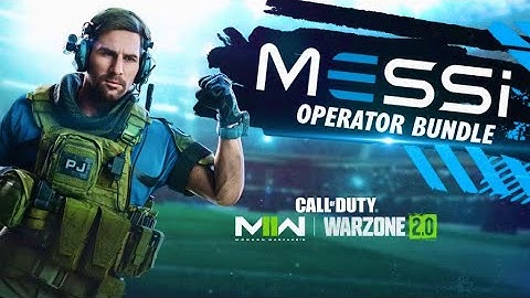 “Messi” Operator Bundle In MW2 And Warzone 2!