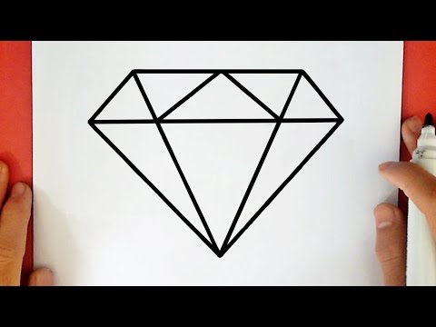 Video: Cómo Dibujar Un Diamante