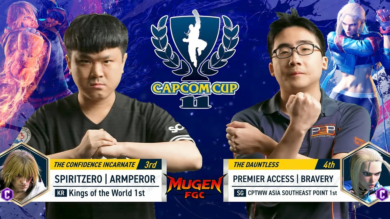 SF6 ARMPEROR (Ken) vs BRAVERY (Cammy) - Capcom Cup 11