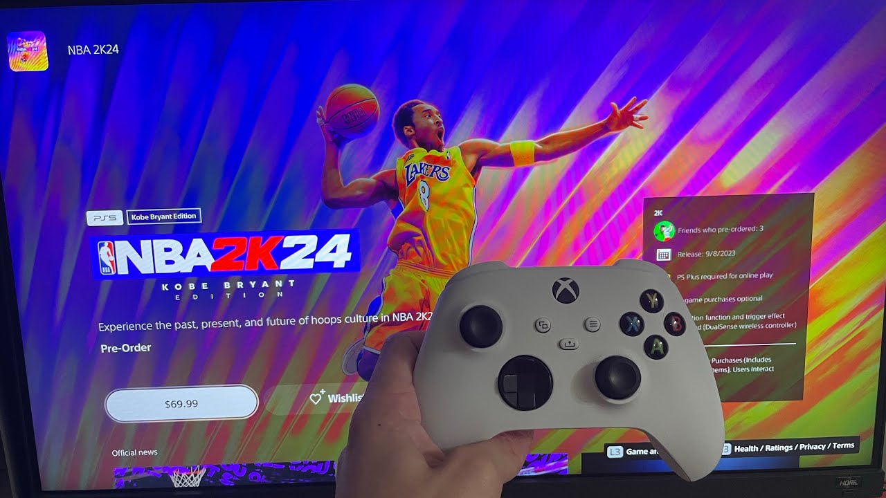 NBA 2K24 confirma crossplay entre PS5 e Xbox Series X/S