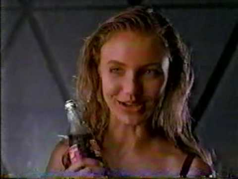 Cameron Diaz in the '90s Coca-Cola Commercial