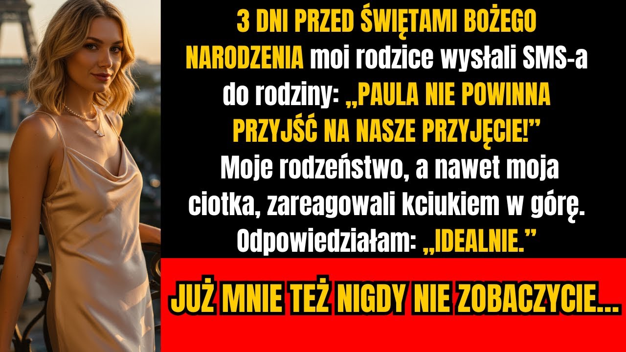 Mama wykluczyła mnie ze świąt przez wiadomość — nie przewidziała, co zrobię...