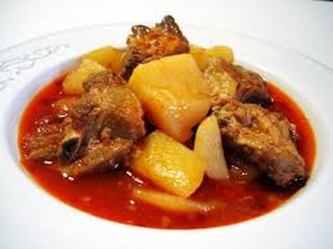 Como hacer carne guisada con patatas