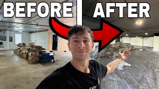 Renovating the Stud City Shop | Fresh Paint &amp; Clearing Out the LEGO