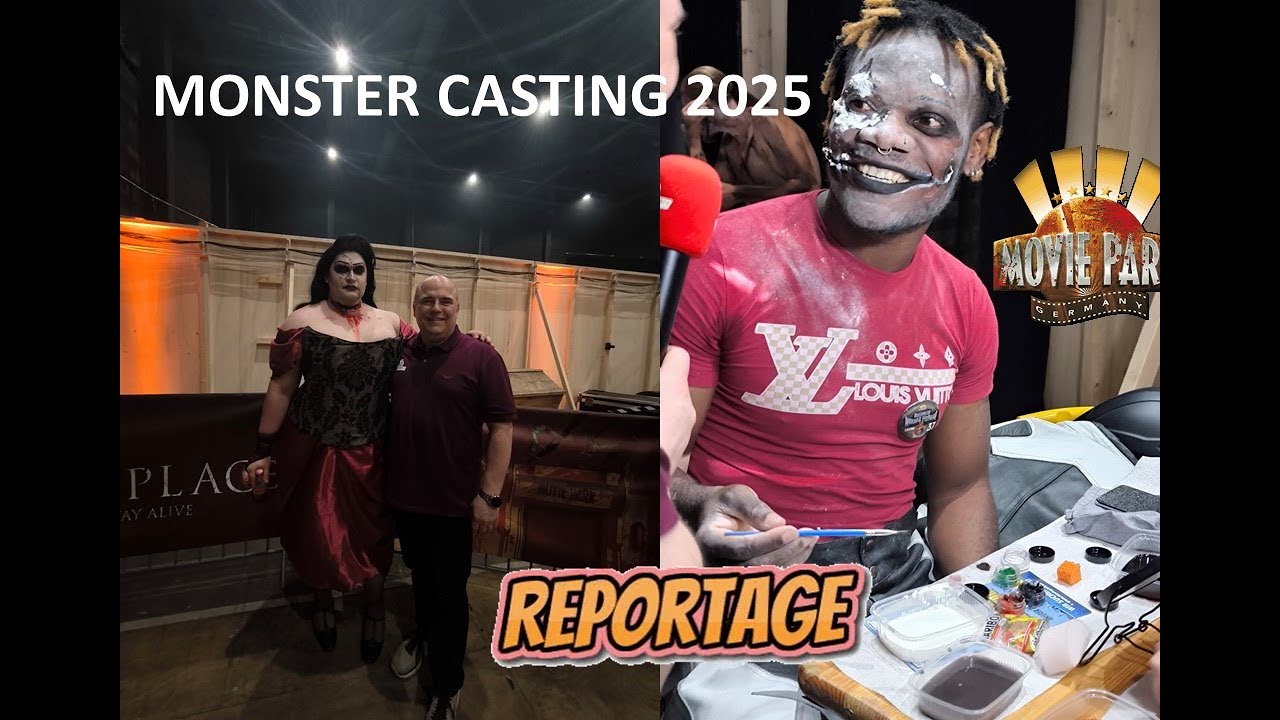 Movie Park Germany - Halloween Monster Casting 2025 **Reportage** Halloween Horror Festival 2025