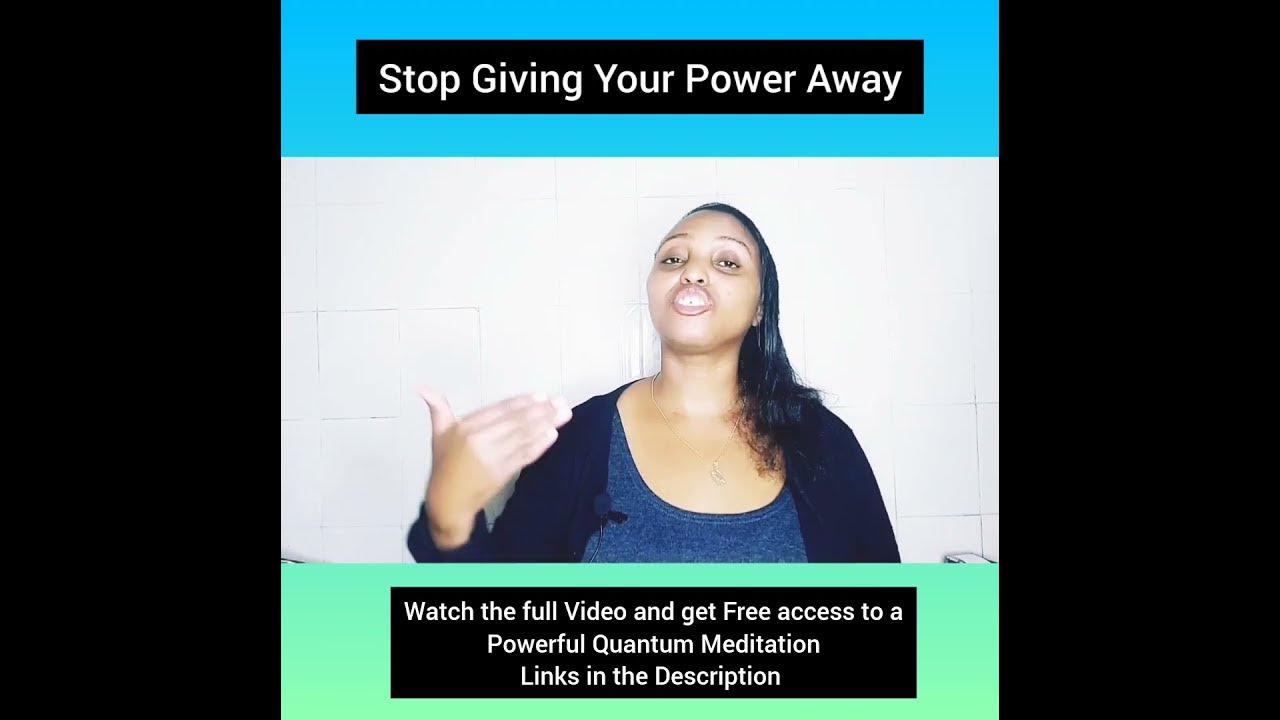 It s Time To Stop Giving Your Power Away shorts YouTube it-s-time-to-stop-giving-your-power-away-shorts-youtube