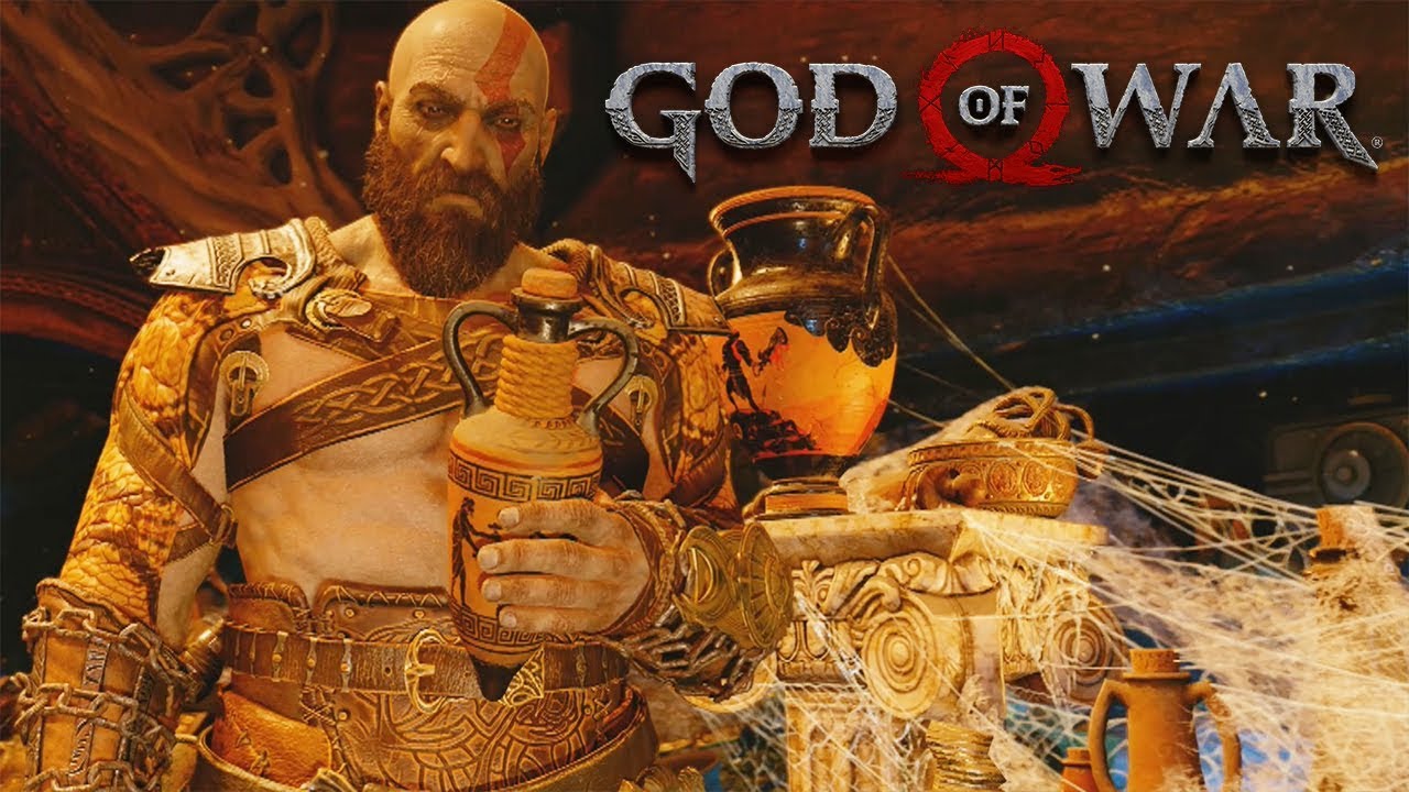 Ainda no Templo de Tyr, God of War PS4 #34 Gameplay Dublado em
