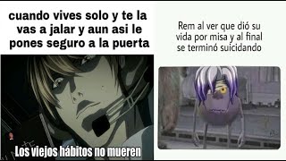 MEMES DE DEATH NOTE EN ESPAÑOL LATINO | Memes random #2 | Memes de Death note