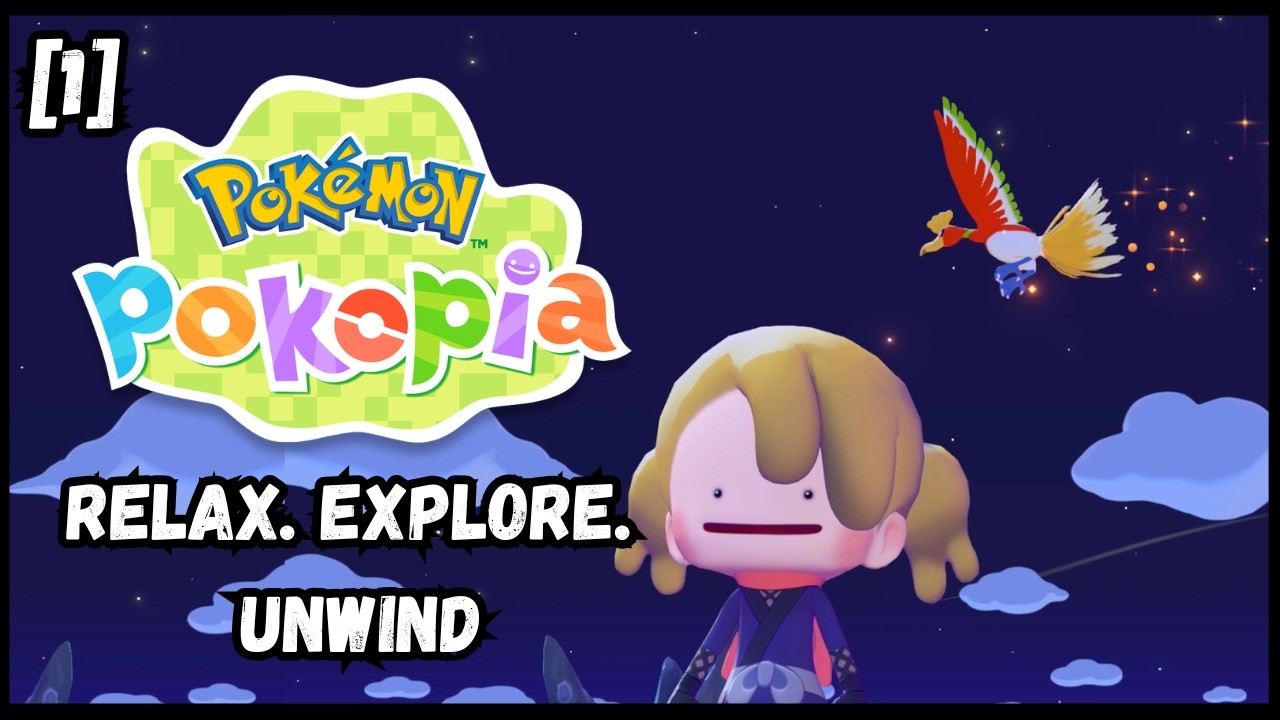 A New Adventure Begins! - Pokemon Pokopia Part 1 | Relaxing Gameplay for Study & Sleep