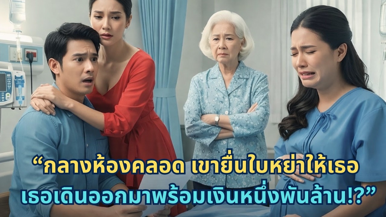 กลางห้องคลอด! สามีไปหาชู้ แต่ภรรยากลับมาพร้อมสมบัติพันล้าน! เรื่องจริงสุดช็อก