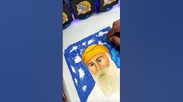 Guru Nanak Dev Ji Drawing #drawing #gurunanakdevji #shorts