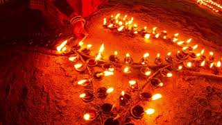Darshanika. दार्शनिकः India.Darshan.Immersion. Kumbh Mela festival January 31 2019 thousand candles