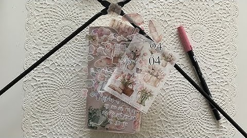 PWM | week 16 | 15-21 April | sterling ink week sized notebook