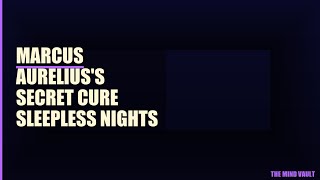 Marcus Aurelius's secret cure for sleepless nights #Shorts