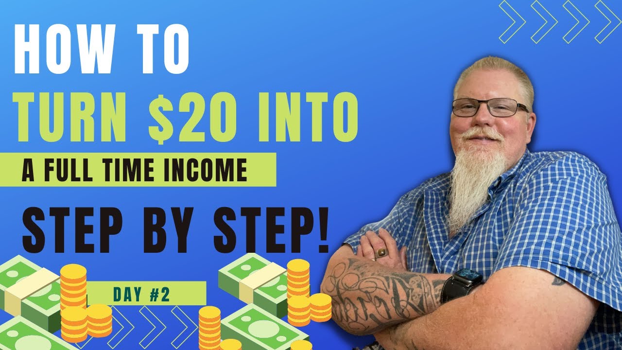 Turn $20 into a FULL TIME INCOME in 1 Hour Per Day - DAY 2 # ...