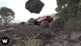 Download Lagu Tragic Moments! Most Shocking Massive Rockfalls \u0026 Landslides Filmed Seconds Before Disaster So Hot MP3