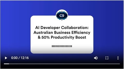 AI Developer Collaboration: Australian Business Efficiency & 50% Productivity Boost