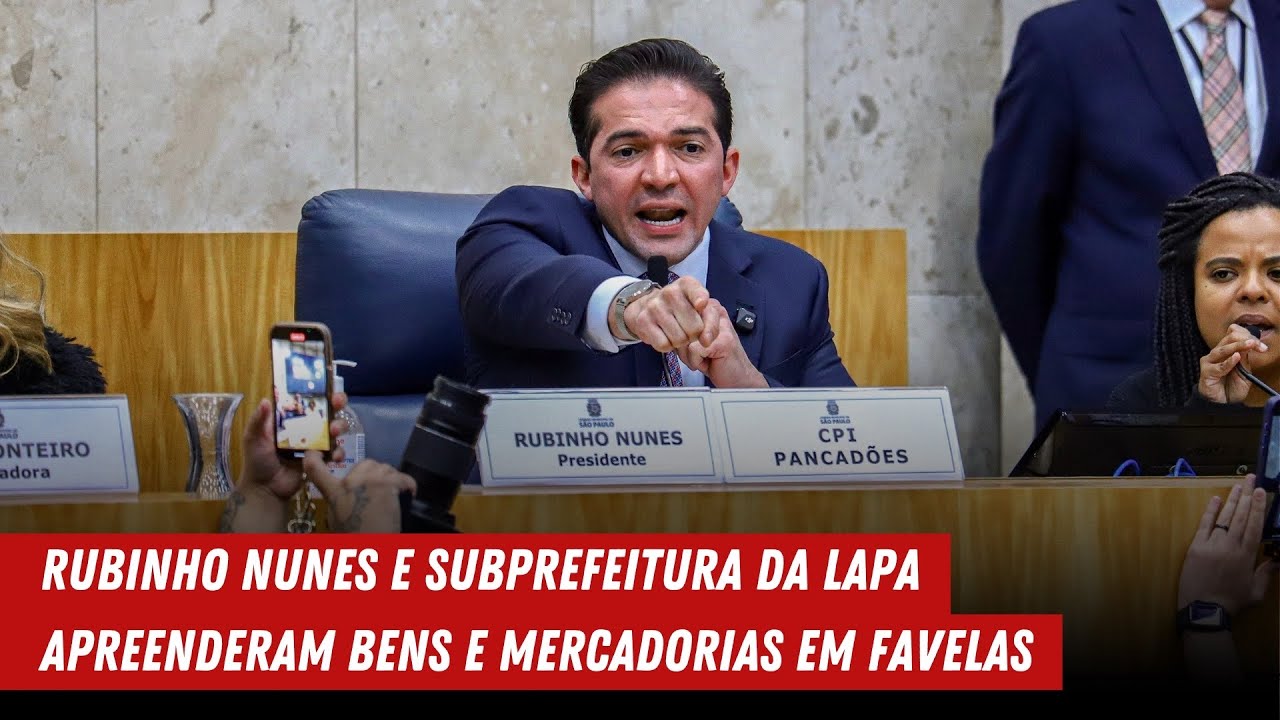 RUBINHO QUIS LAVAR ROUPA SUJA NA CPI