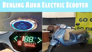 Benling Aura Electric Scooter Review in Hindi