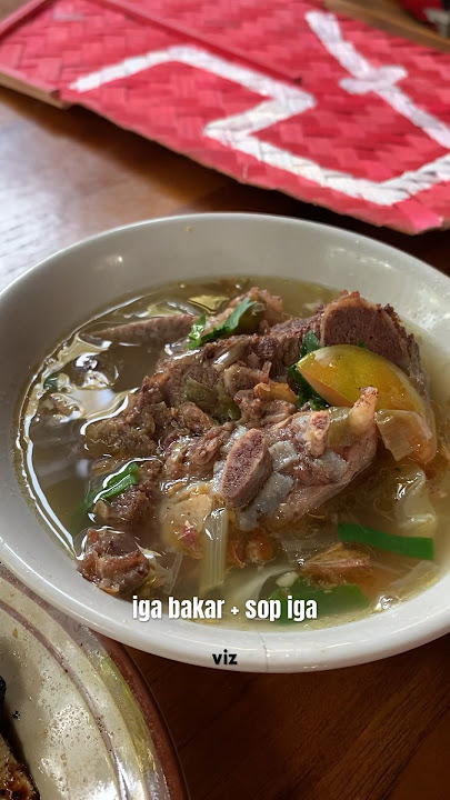 iga bakar & sop iga jogja #food #kuliner #jogja #igabakar #sopiga #rekomendasimakanan