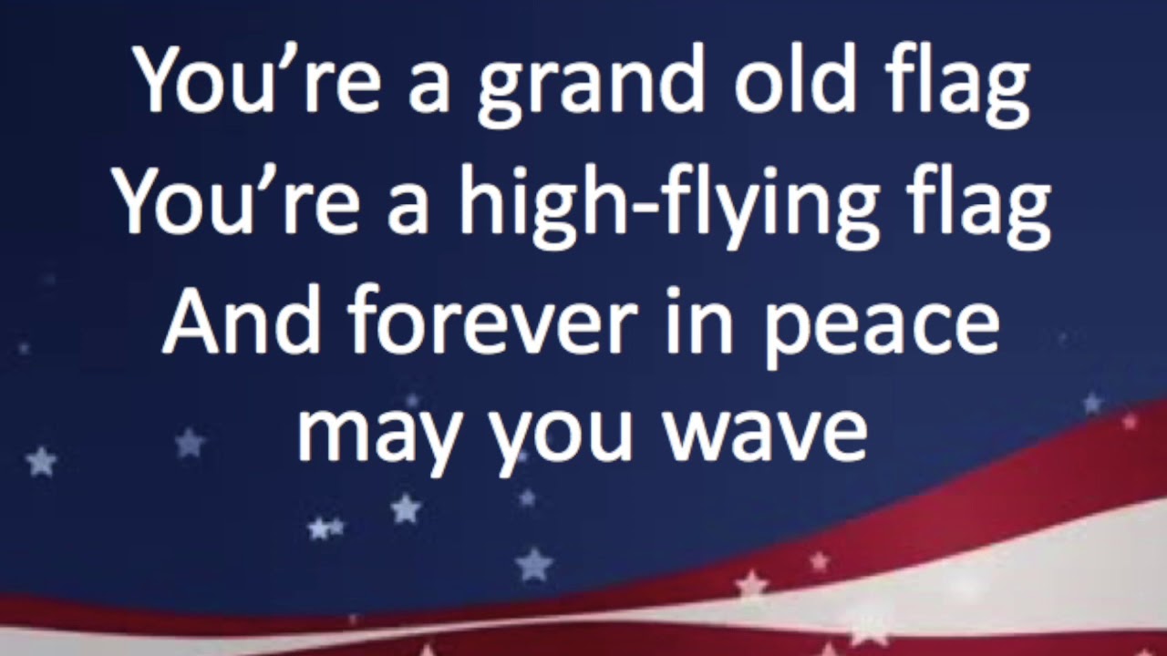 You're a Grand Old Flag - YouTube