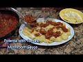 Italian Grandma Makes Polenta with Tomato Mushroom Sauce