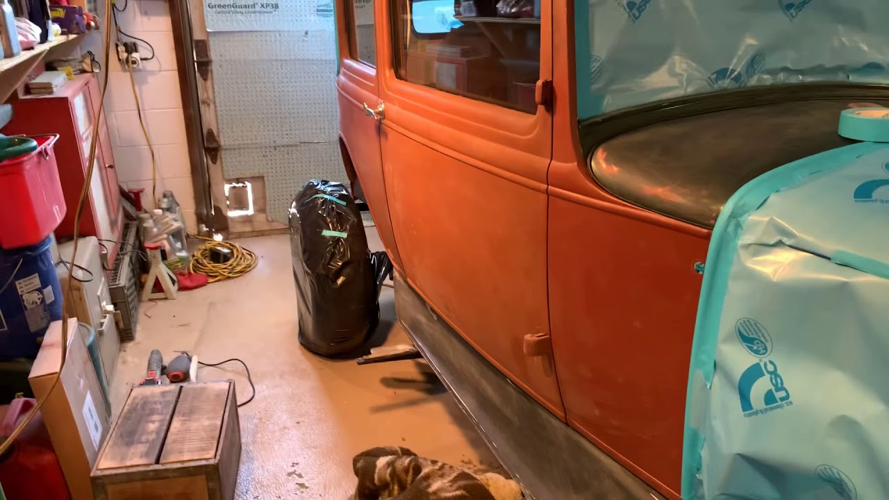 Sanding with 320 grit