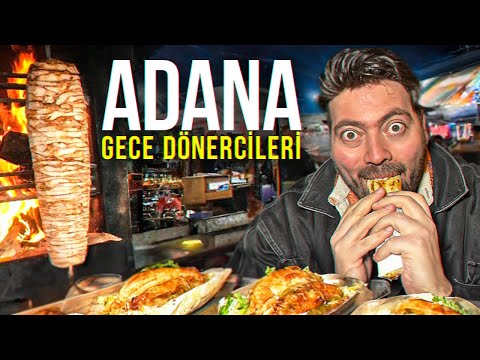 ADANA'NIN EFSANE GECE TAVUK DÖNERCİLERİ !