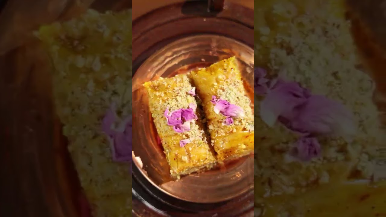 Indulge in Baklava: A Sweet Gift of Filo Pastry, Nuts, Saffron & Rose