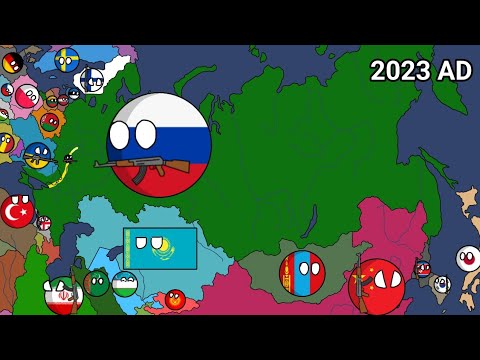 видео: History of Russia and neighbor (650 - 2024) Countryballs Best version