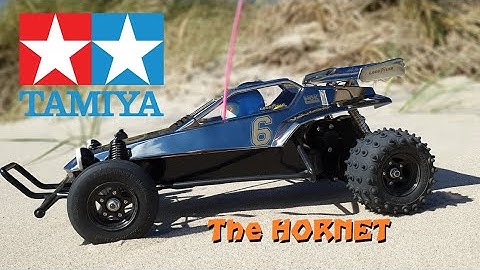 Tamiya The Hornet @ the Beach - Tamiya promo - "Black Metallic Edition"