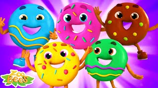 Video thumbnail of "Learn Colors with Donuts + More Nursery Rhymes & Kids Songs by Zoobees"